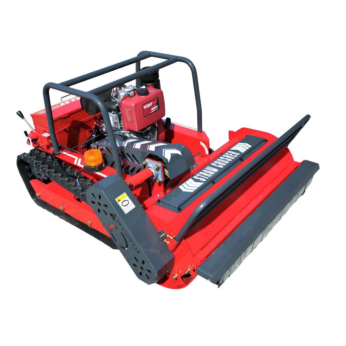 Rasenmäher des Typs AMD AMD-R100 Ferngesteuerter Diesel-Rasenmäher mit Raupenantrieb – 1000 mm Schnittbreite, Neumaschine in Arbing (Bild 3)